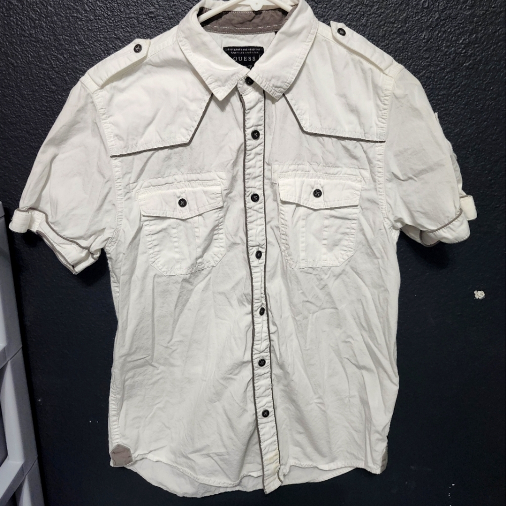 Men's Guess Button-Up